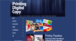 Desktop Screenshot of printinganddigitalcopy.com